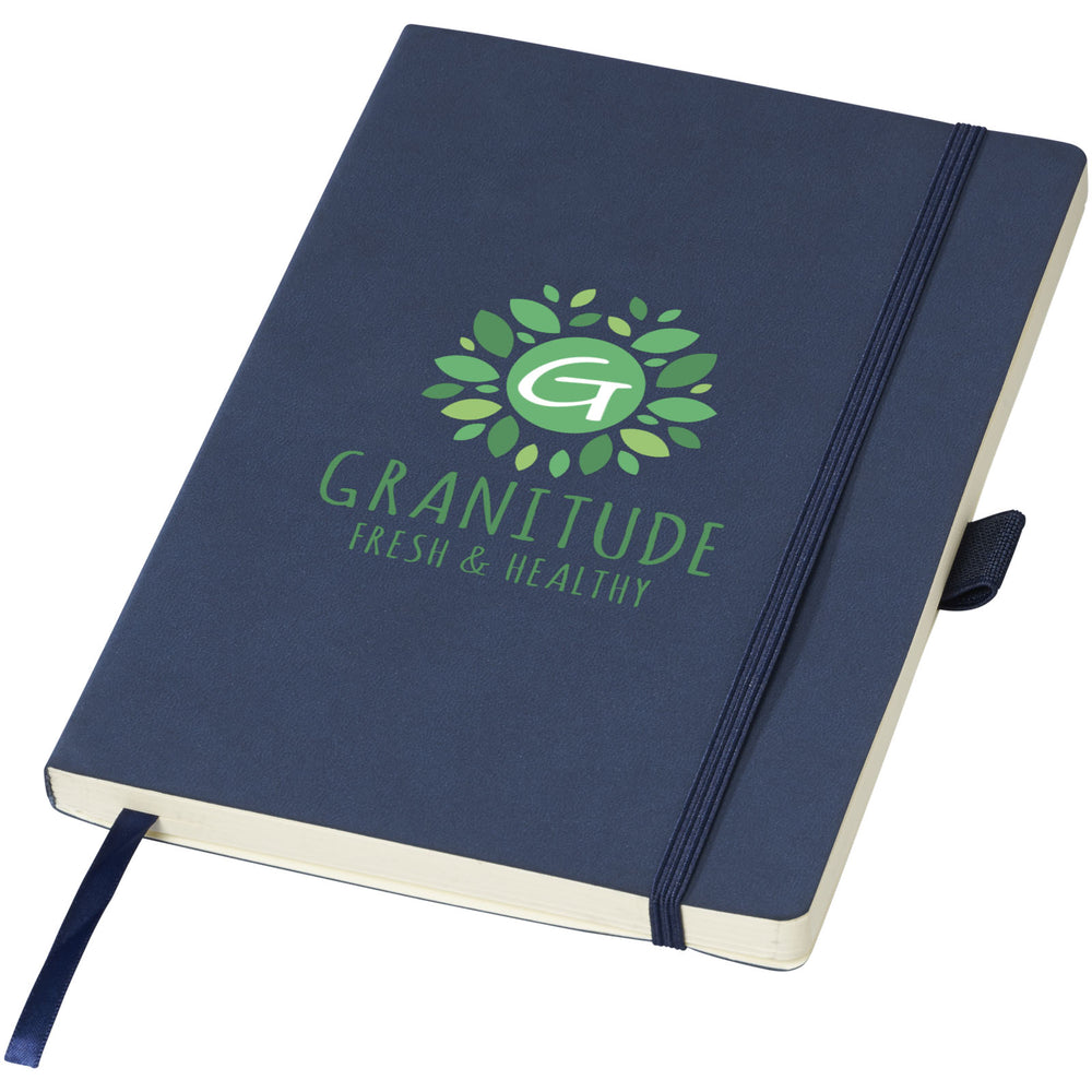 Branded Revello A5 soft cover notebook