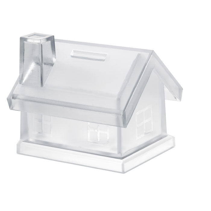 Branded Plastic house coin bank