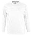 SOL'S Monarch Long Sleeve T-Shirt White