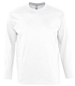 SOL'S Monarch Long Sleeve T-Shirt White