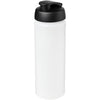Branded Baseline® Plus grip 750 ml flip lid sport bottle