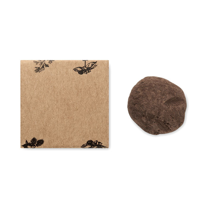 Branded Herb seed bomb in carton box