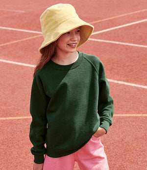 Fruit of the Loom Kids Classic Raglan Sweatshirt