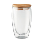 Branded Double wall glass 450 ml