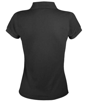 SOL'S Ladies Prime Poly/Cotton Piqué Polo Shirt Dark Grey
