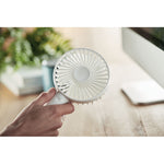 Branded USB desk fan with stand