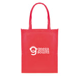 Branded Eco Friendly non woven PP long handled shopper with gusset