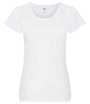 Fruit of the Loom Lady Fit Original T-Shirt White