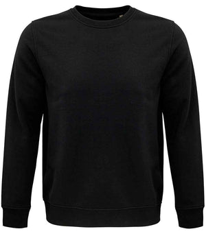 SOL'S Unisex Comet Organic Sweatshirt Black