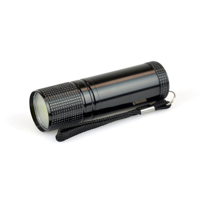 Branded Aspen Aluminium COB Torch with batteries included