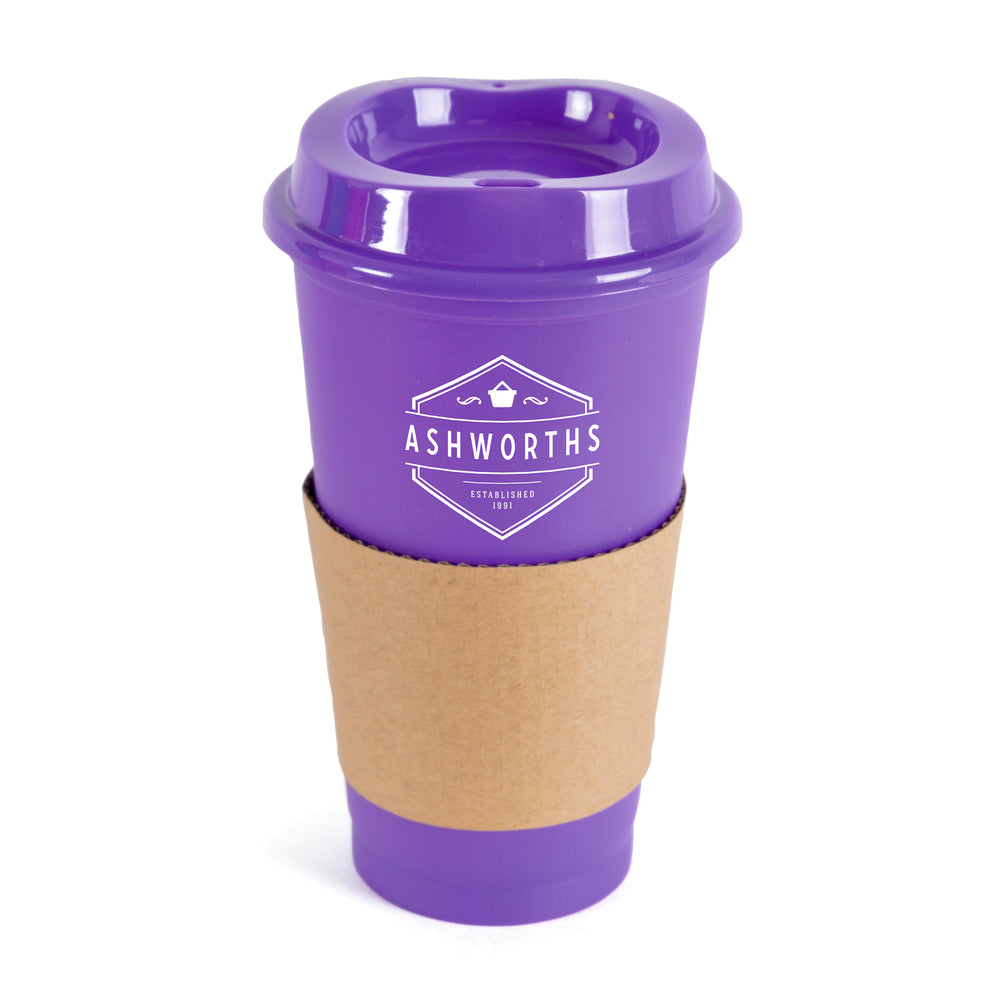Branded CAFÉ 500ml Take out Coffee Cup