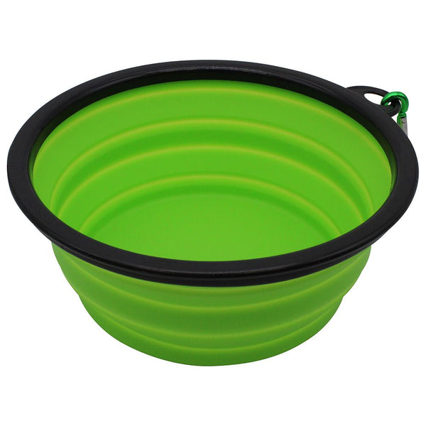 Branded Silicone Pop-Up Dog Bowl