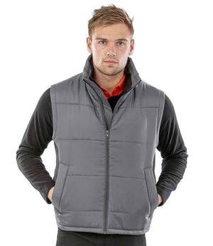 Result Core Padded Bodywarmer Grey