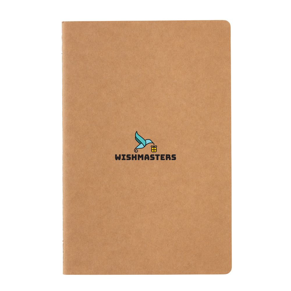 Branded A5 standard softcover notebook
