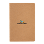Branded A5 standard softcover notebook