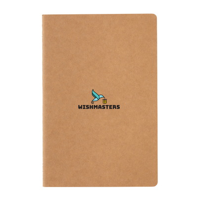 Branded A5 standard softcover notebook