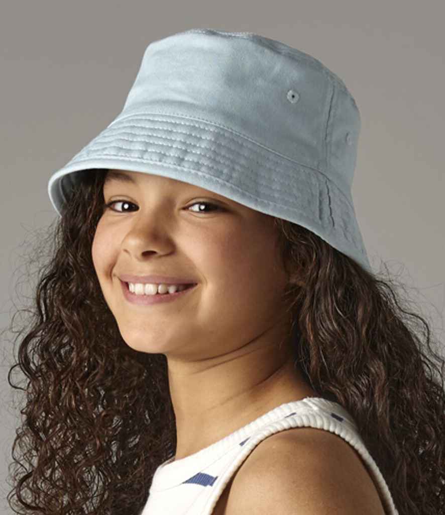 Branded Beechfield Kids Organic Cotton Bucket Hat