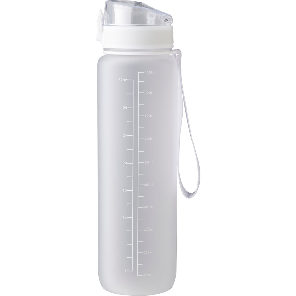 Branded Sergrim The Astro - RPET bottle with time markings (1000ml)