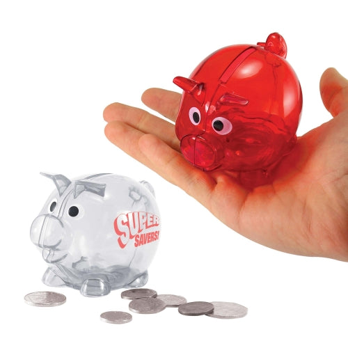 Small Piggy Bank  (red only)