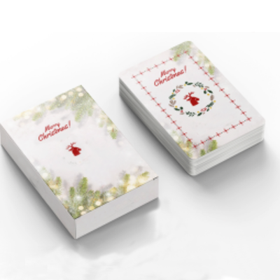 Christmas Paper Playing Cards