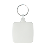 Recycled 45mm Square Keyring