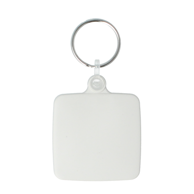 Recycled 45mm Square Keyring