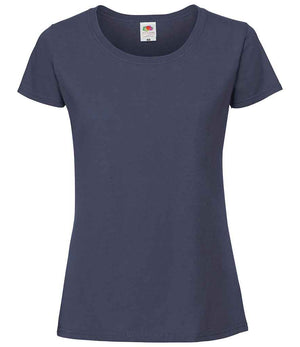 Fruit of the Loom Ladies Iconic 195 T-Shirt Navy