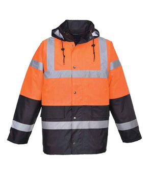 Portwest Hi-Vis Contrast Traffic Jacket