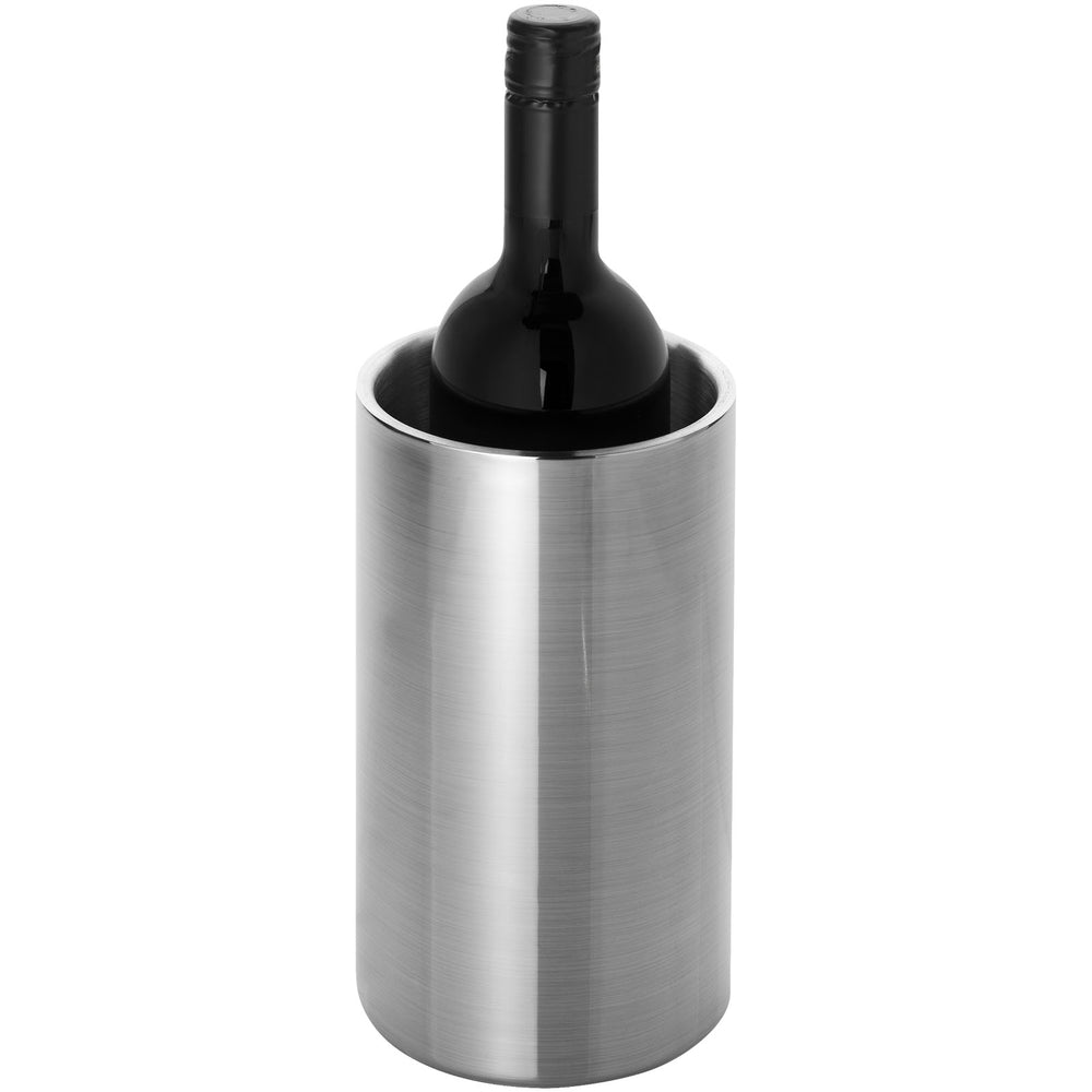 Branded Cielo double-walled stainless steel wine cooler
