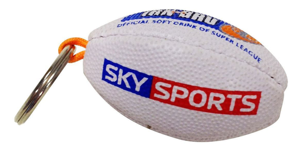 Branded Rugby Ball Keyring