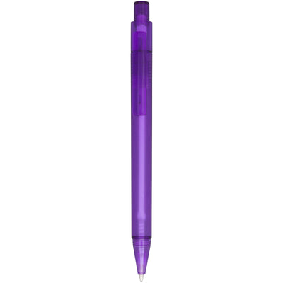 Calypso frosted ballpoint pen in Frosted Purple