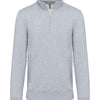 Kariban Zip Neck Sweatshirt