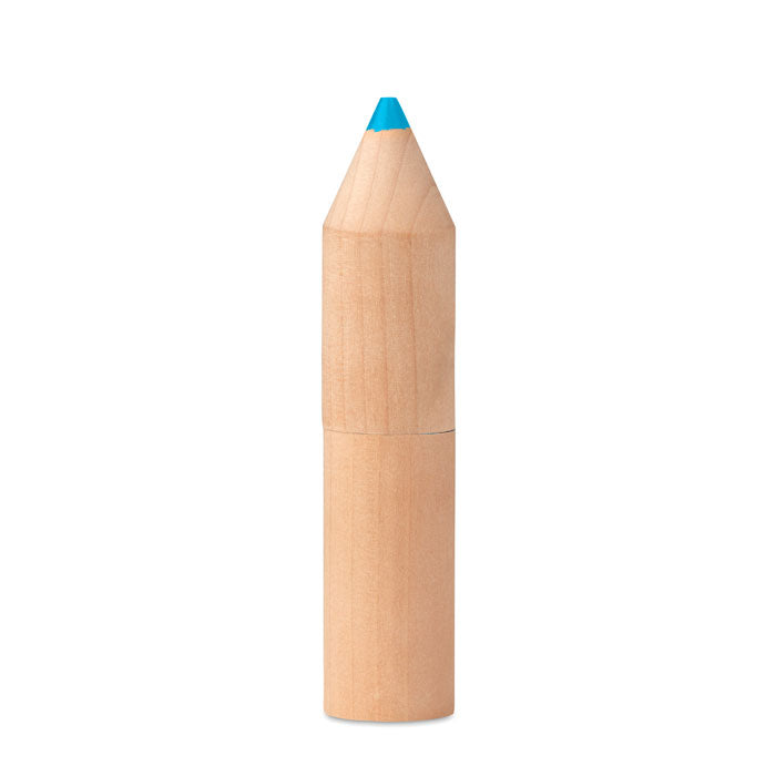Branded 6 pencils in wooden box