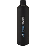 Branded Spring 1 L copper vacuum insulated bottle