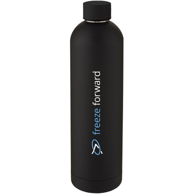 Branded Spring 1 L copper vacuum insulated bottle