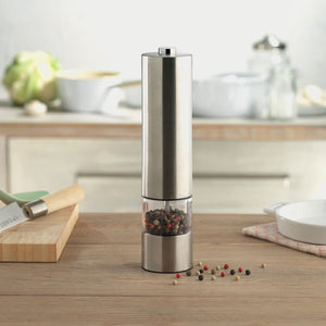 Electric salt or pepper mill