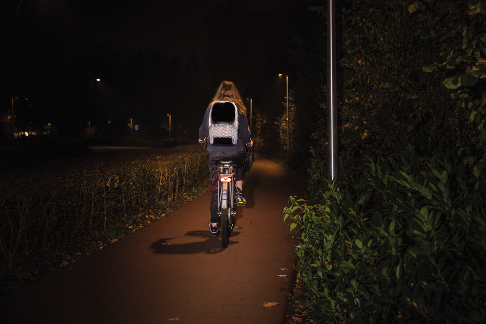 Branded AWARE™ RPET Reflective laptop backpack