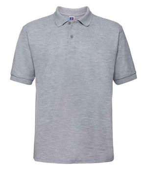 Russell Poly/Cotton Piqué Polo Shirt Light Oxford