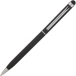 SOFT-TOP metal twist action soft stylus pen