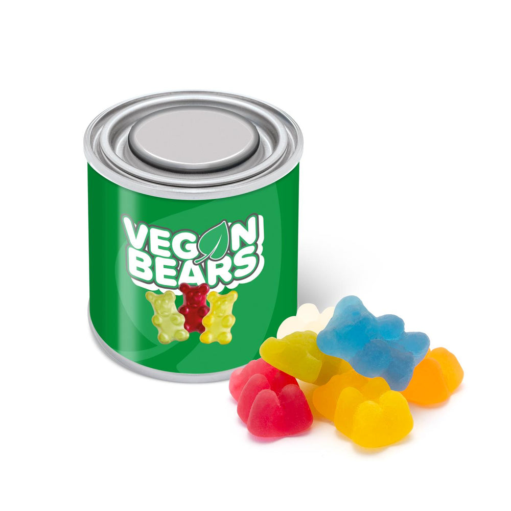 Small Paint Tin of Vegan Bears