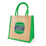 Branded Medium Jute Bag - Halton