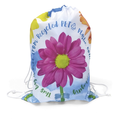 190T RPET Bespoke Drawstring Bag