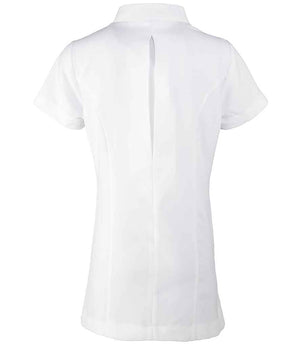 Premier Ladies Blossom Short Sleeve Tunic White