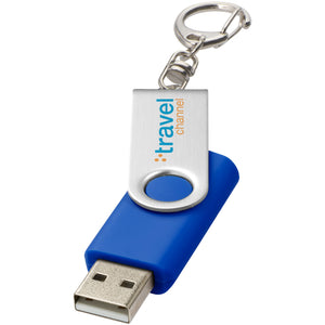 Rotate with Keychain 4GB USB