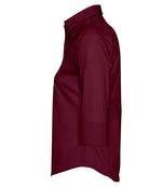 SOL'S Ladies Effect 3/4 Sleeve Fitted Shirt Burgundy