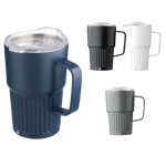 The Calo - Recycled stainless steel double walled travel mug (450ml)