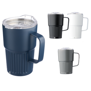 The Calo - Recycled stainless steel double walled travel mug (450ml)