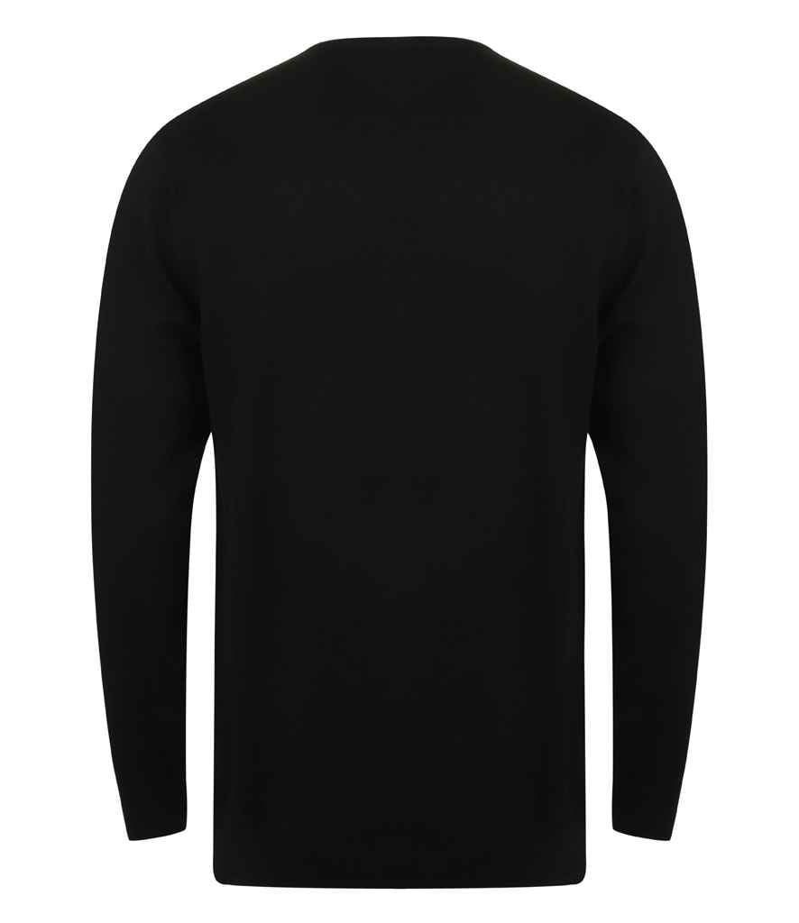 Branded Henbury Lightweight Cotton Acrylic Crew Neck Sweater