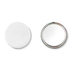 Branded Mirror button metal