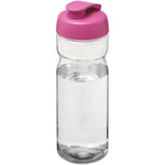 Branded H2O Active® Base 650 ml flip lid sport bottle